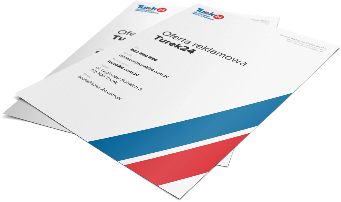 Broszura dla lokalnego portalu