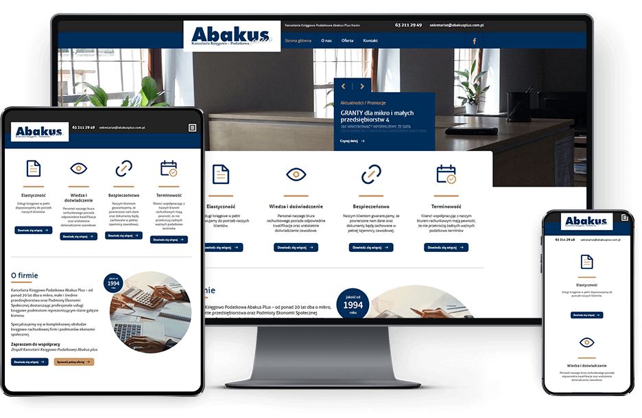 Strona dla biura rachunkowego