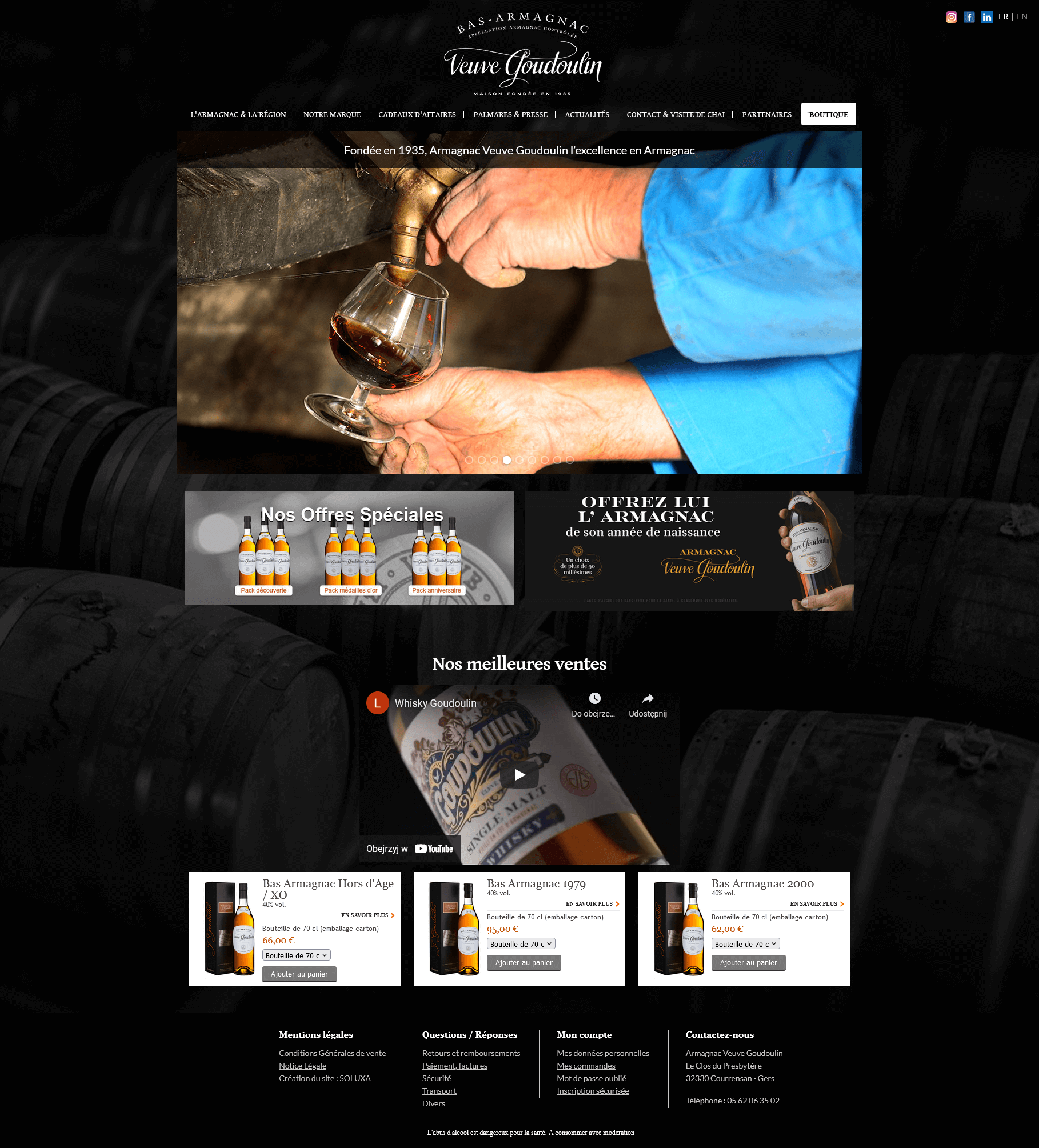 Sklep internetowy producenta win