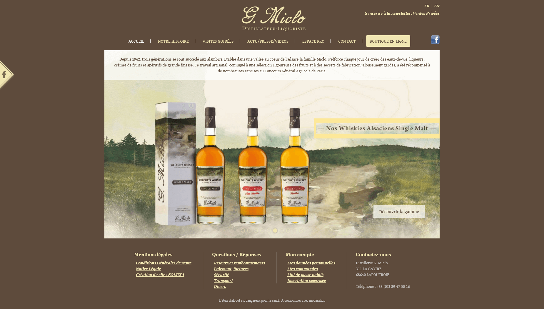 Sklep internetowy producenta alkoholi