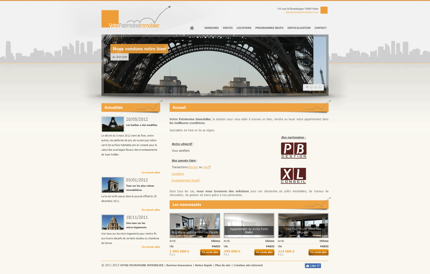 Strona www biura nieruchomości