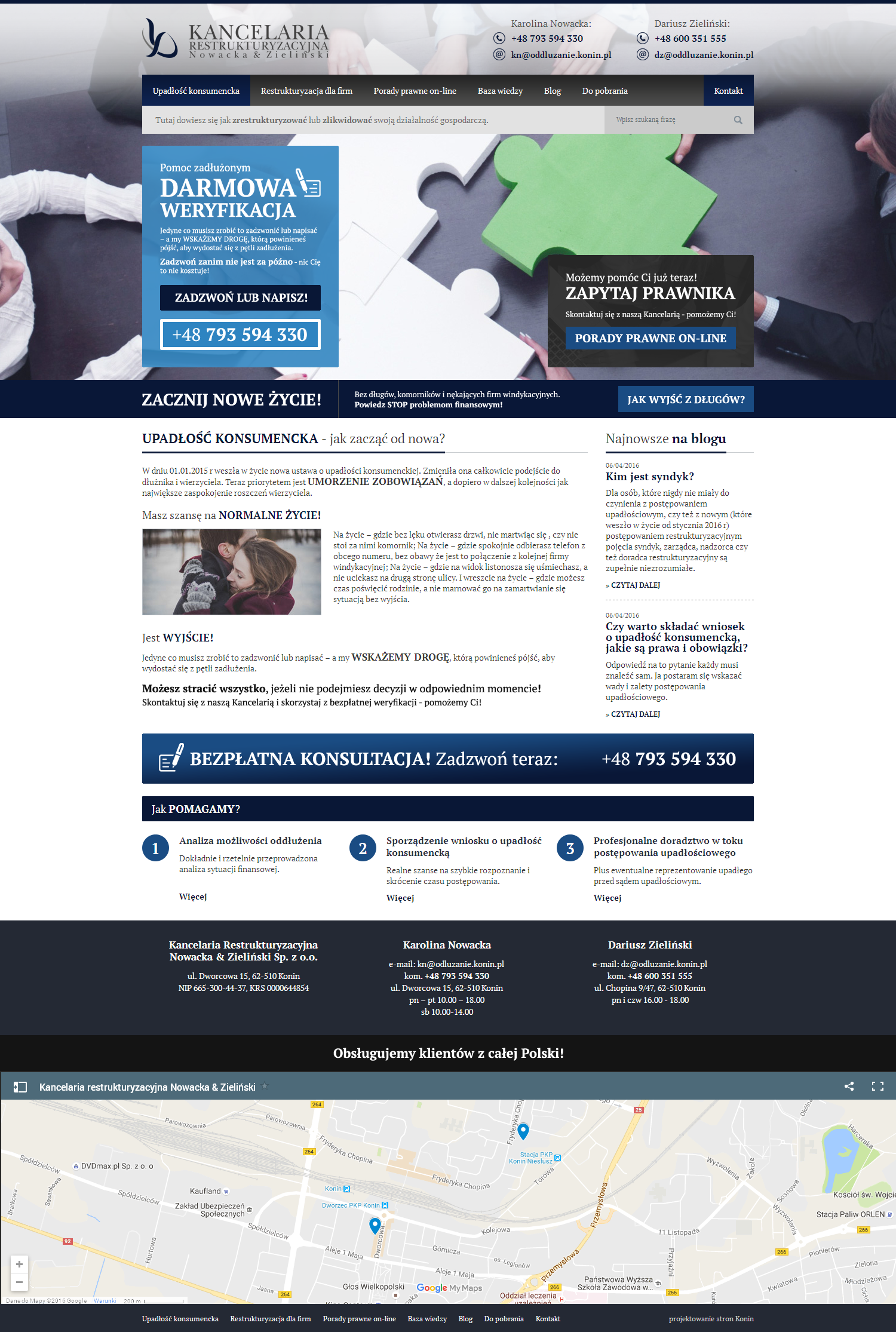 Strona dla Kancelarii Restrukturyzacyjnej